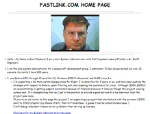Tablet Screenshot of fastlink.com